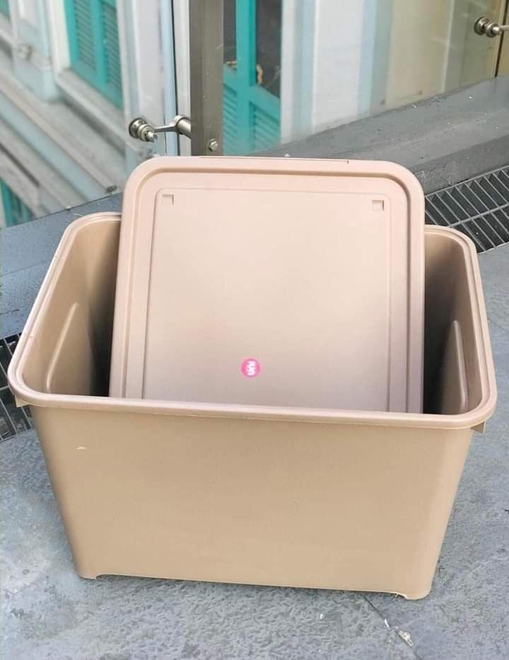 100L Storage Box, Furniture & Home Living, Home Improvement ...