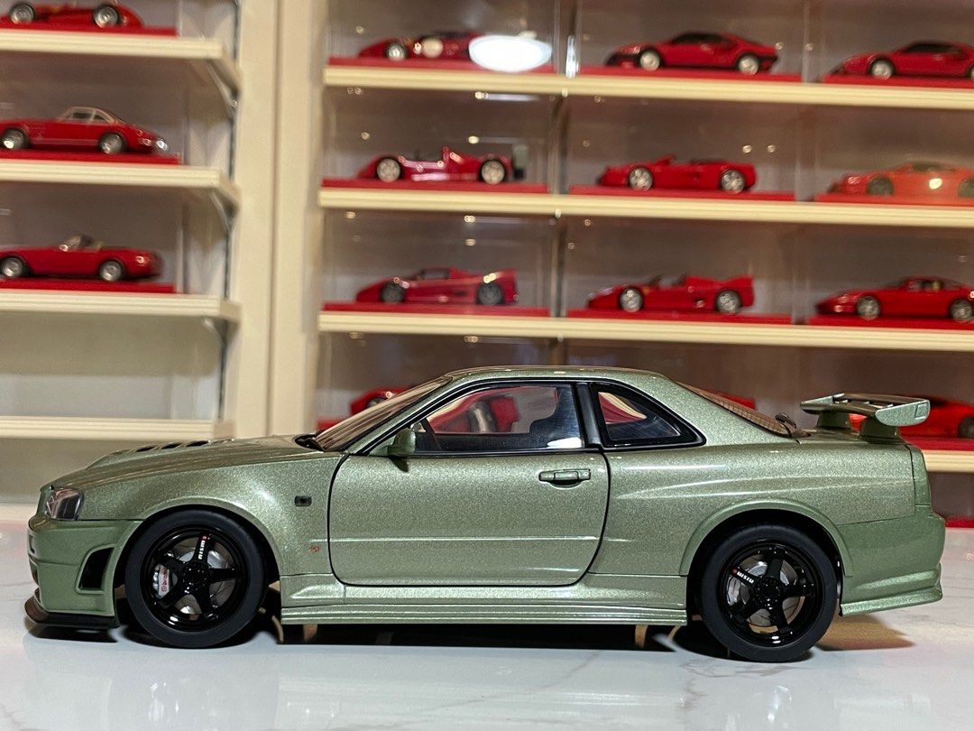 1/18 AUTOART NISSAN SKYLINE GTR R34 Z-Tune (Millennium Jade