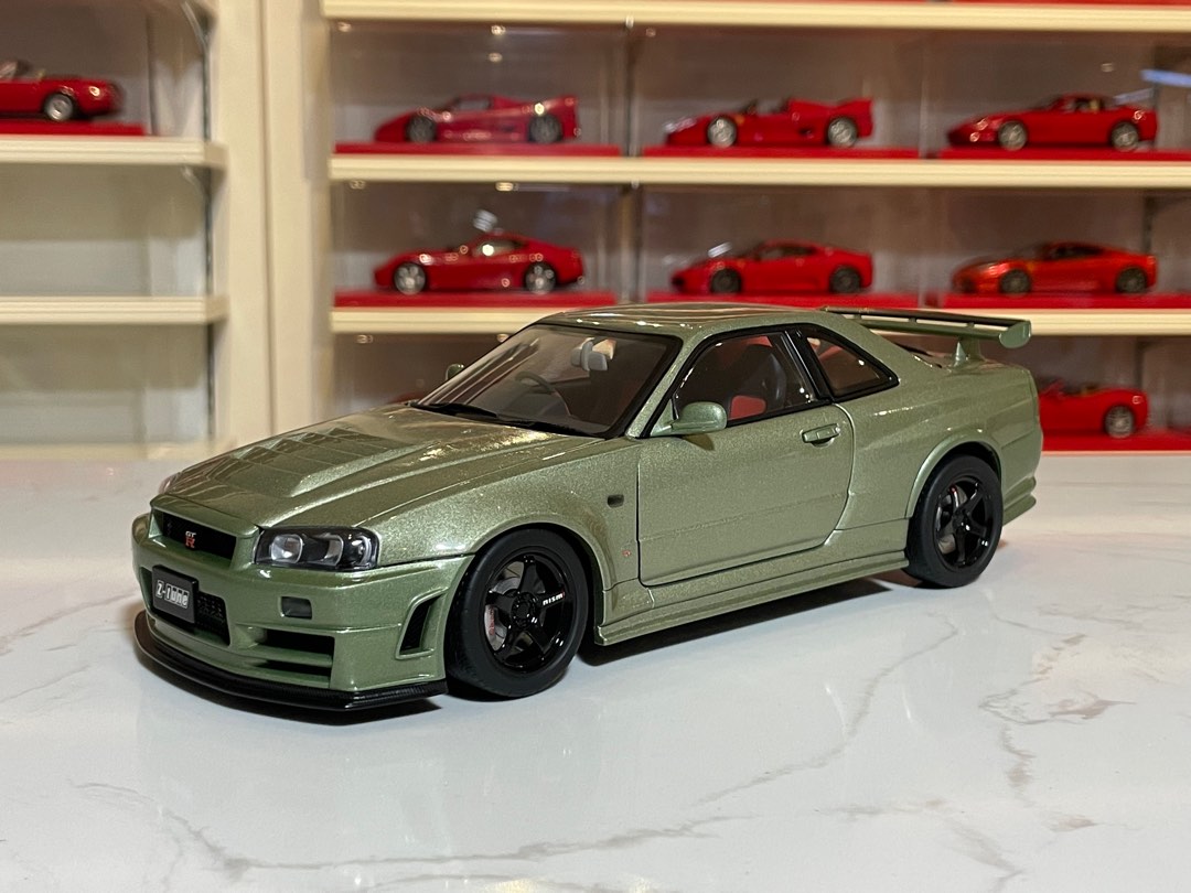1/18 AUTOART NISSAN SKYLINE GTR R34 Z-Tune (Millennium Jade
