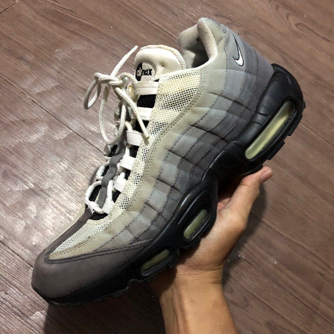2018 NIKE AIR MAX 95 GREY GRADIENT BLACK ANTHRACITE