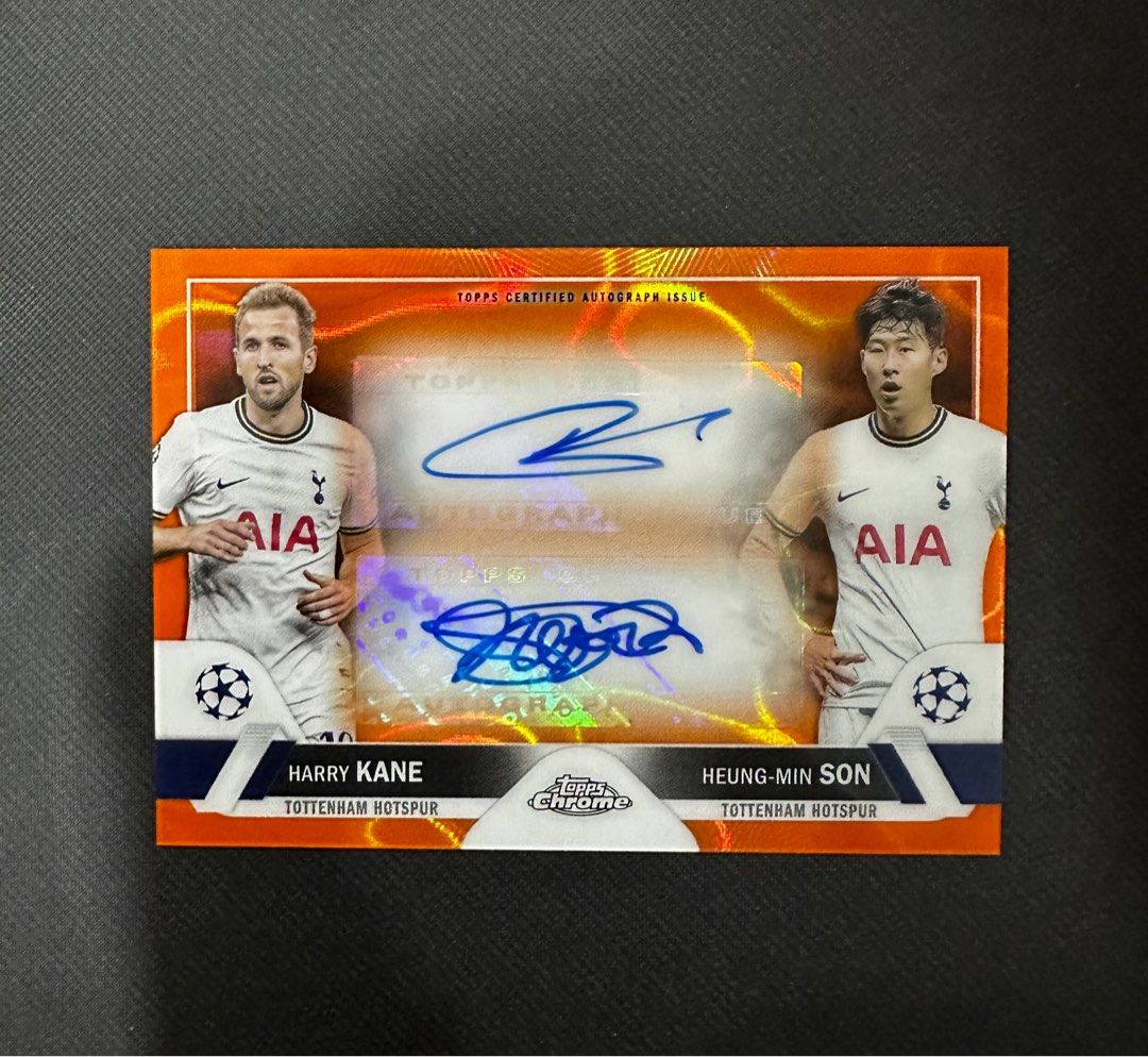 2022 SELECT DUAL SWATCHES HARRY KANE/HEUNG-MIN SON JERSEY 2 COLORS /49  TOTTENHAM