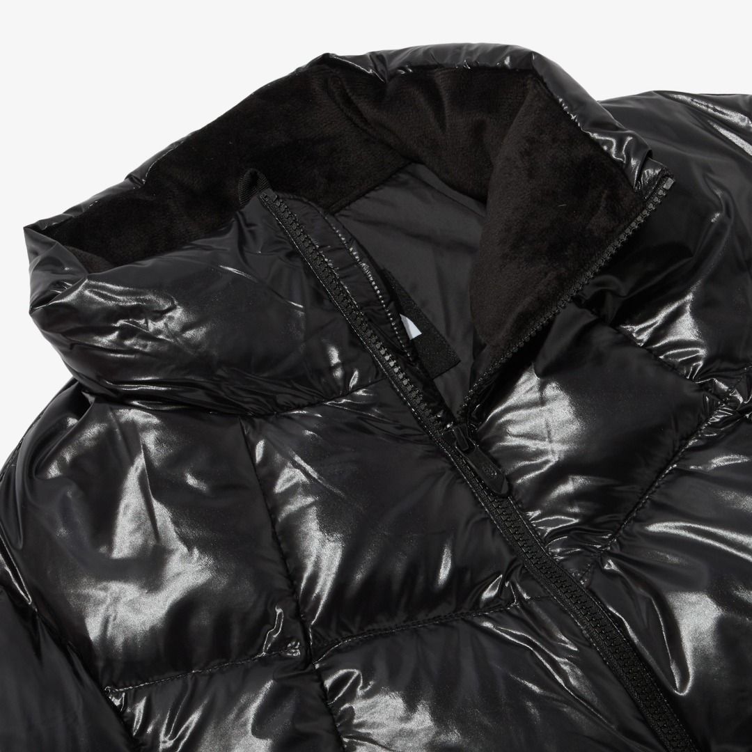 Glossy winter jacket best sale