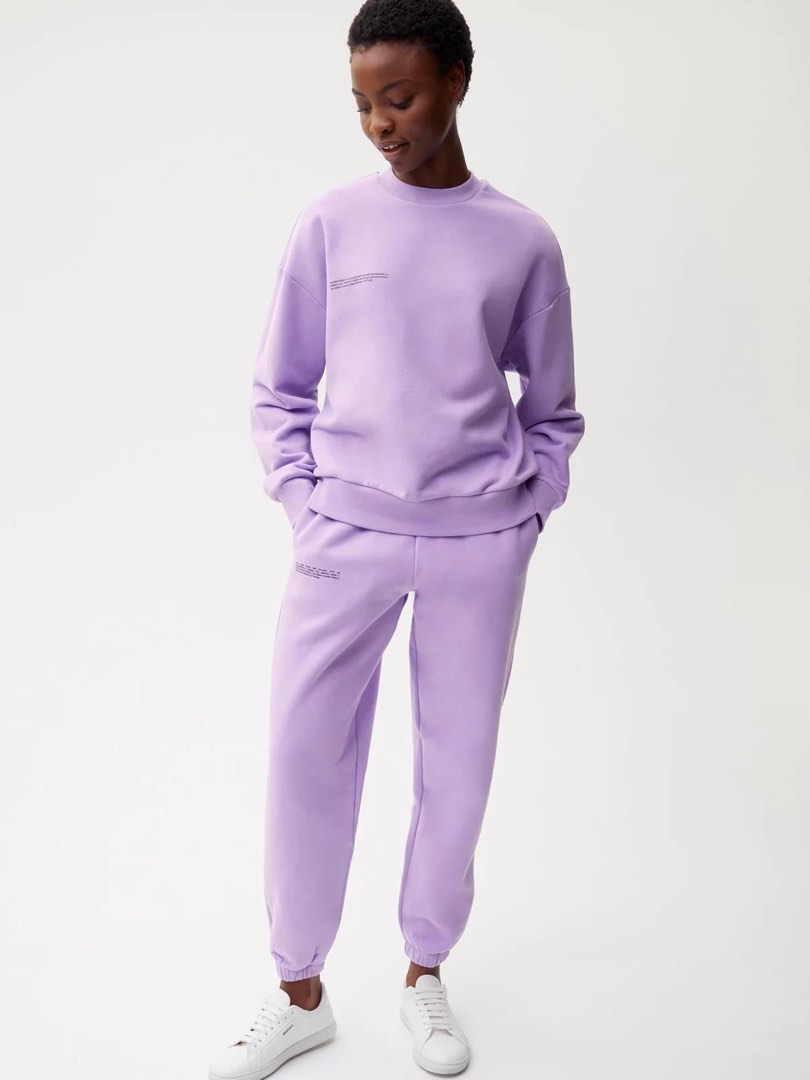 Purple track pants best sale womens