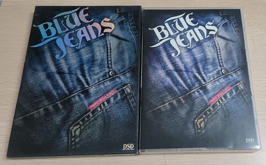 包郵] 碟無花CD+DVD Blue Jeans 放眼2004 DSD 專輯藍戰士黃良昇