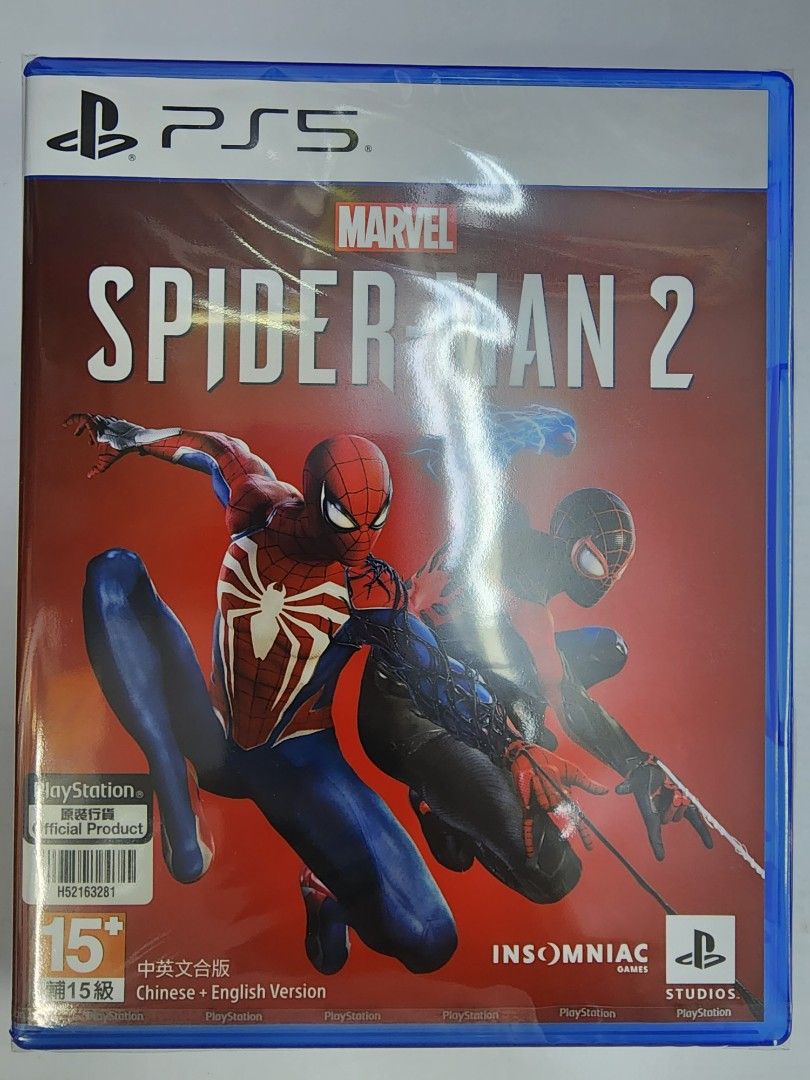 全新ps5 遊戲Marvel Spiderman 2 漫威蜘蛛俠2 中英文版spider-man 蜘蛛