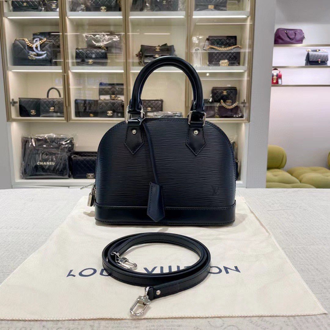 LV Alma BB in black Epi Leather, Women's Fashion, Bags & Wallets, Shoulder  Bags on Carousell
