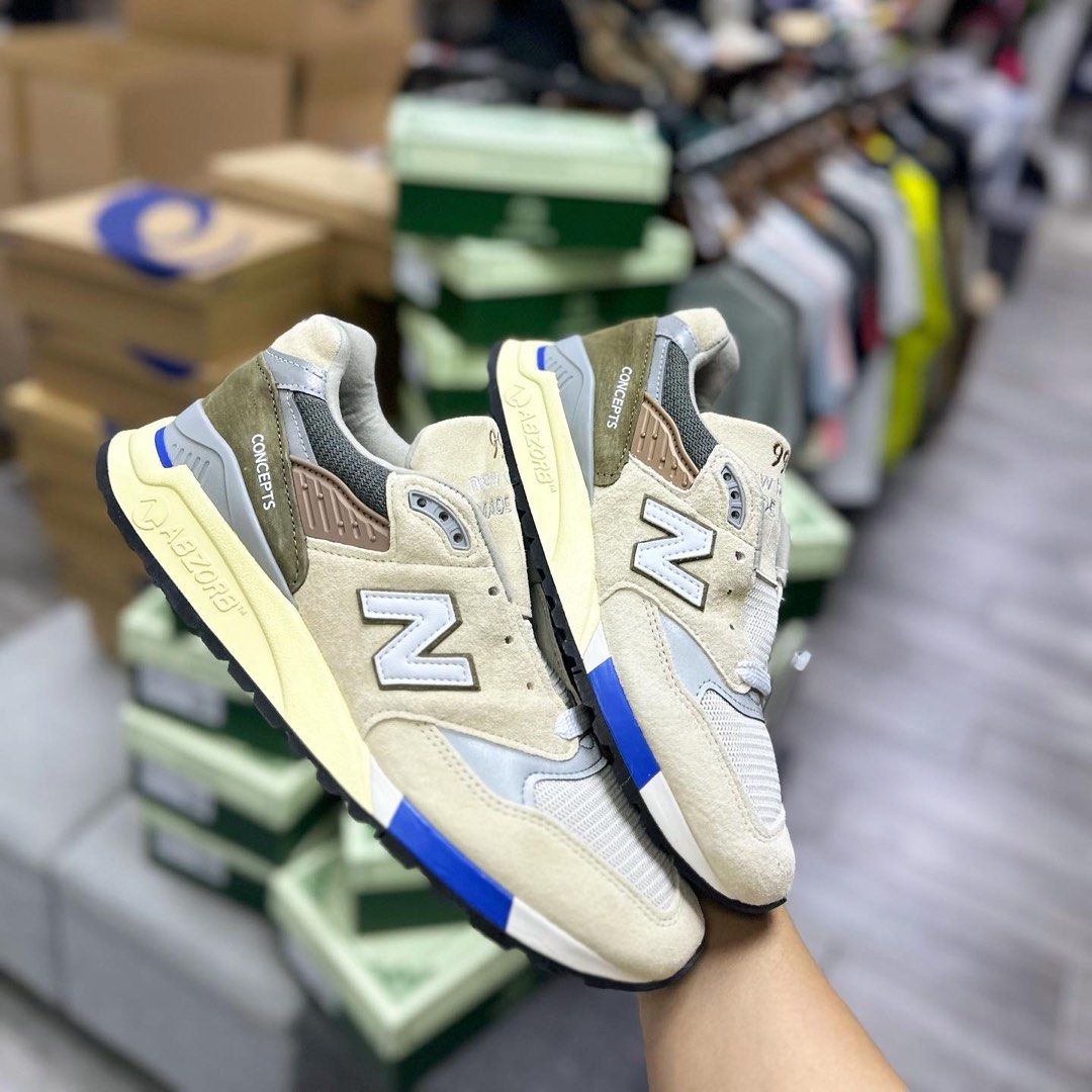 觀塘門市concepts New Balance C-note 美金998 U998CN, 興趣及遊戲