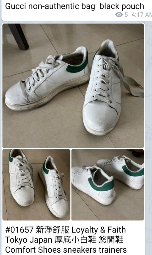 Loyalty Faith Tokyo Japan Comfort Shoes sneakers trainers white green Carousell