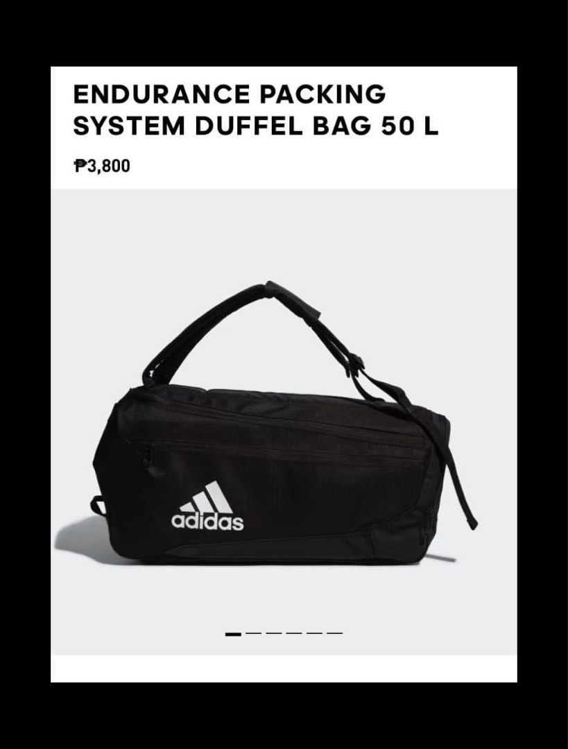 Adidas duffle bag, Men's Fashion, Bags, Backpacks on Carousell