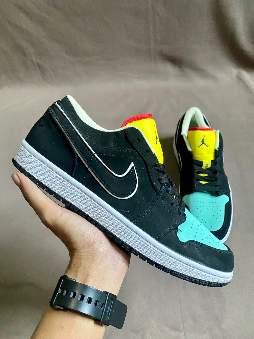 nike air jordan 1 low se aurora green