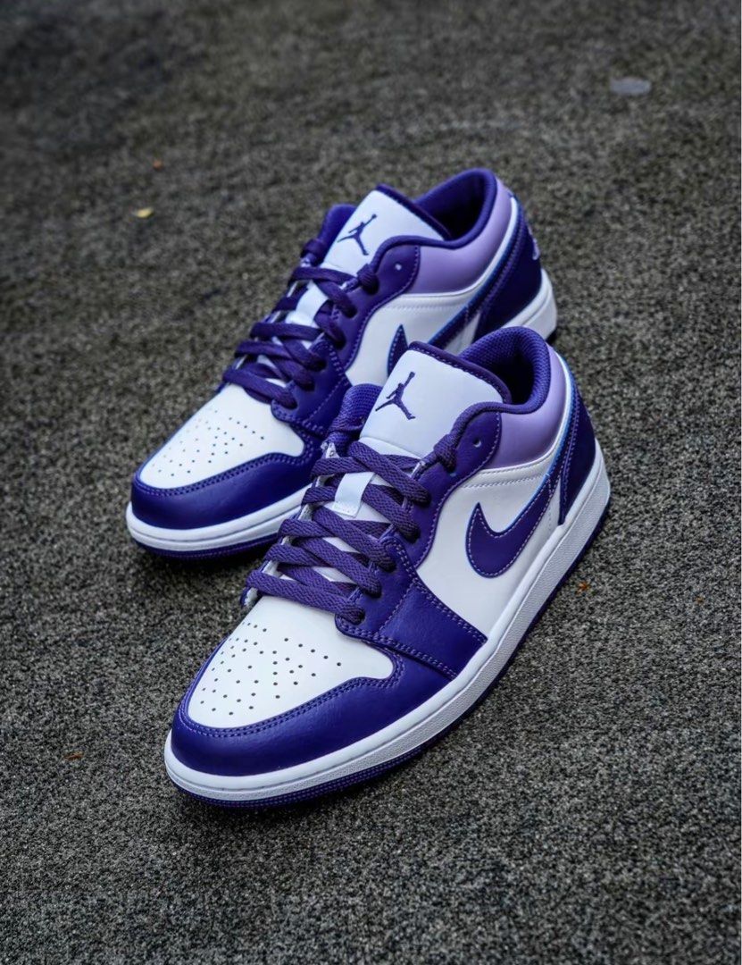 Air Jordan 1 Low Sky J Purple 553558 515 Carousell
