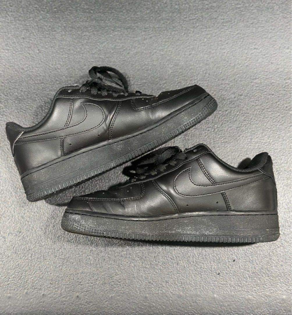 2013 Nike Air Force 1 82' triple black Uptowns Classics SZ10US, Men's  Fashion, Footwear, Sneakers on Carousell