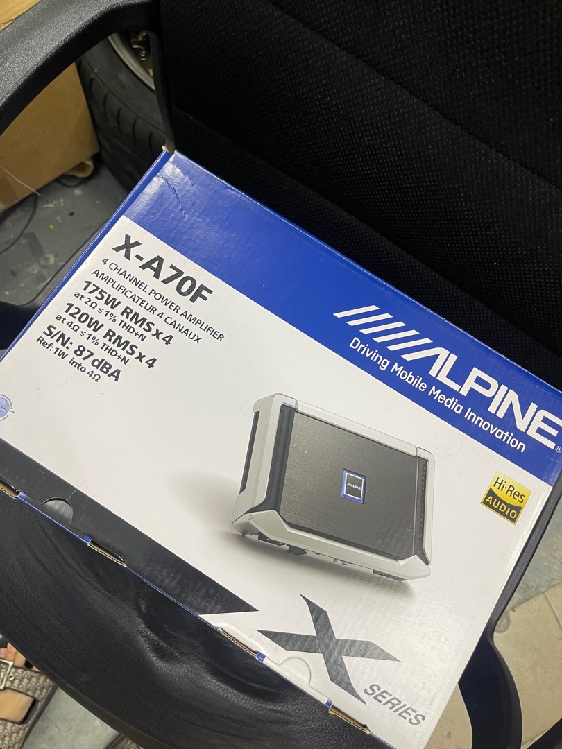 ALPINE XA70F XSERIES, Auto Accessories on Carousell