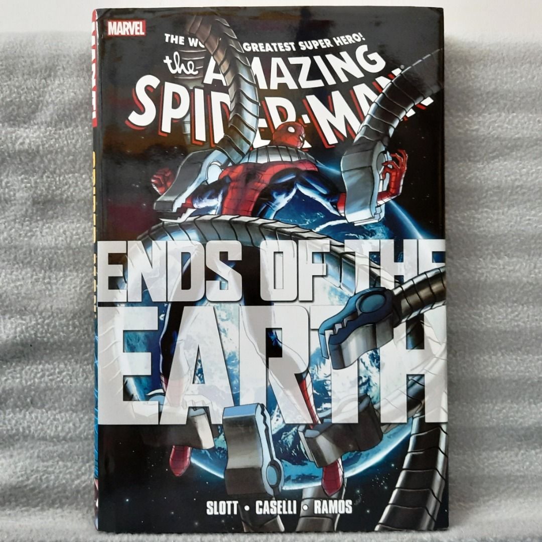 Amazing Spider-Man: Ends of the Earth HC #1 1st Print (Marvel Comics) HTF  (Humberto Ramos, Dan Slott), Hobbies & Toys, Books & Magazines, Comics &  Manga on Carousell