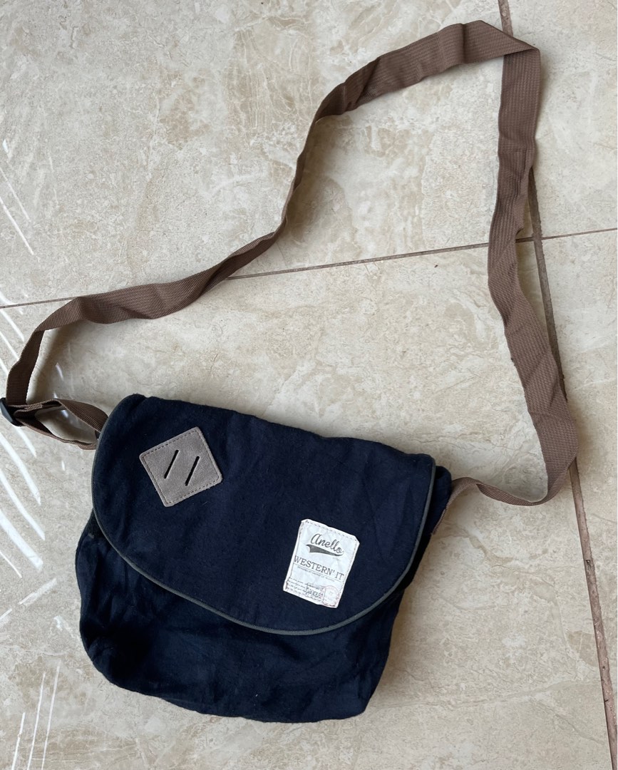Anello Western It Slingbag, Men's Fashion, Bags, Sling Bags on Carousell