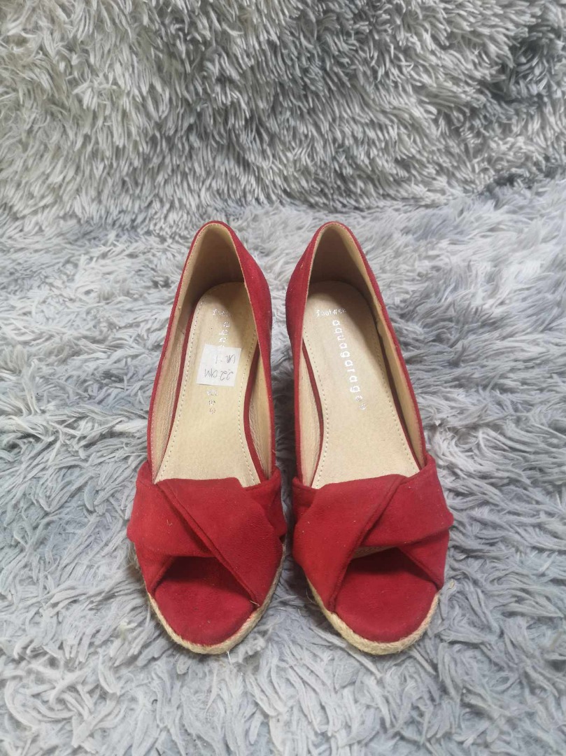 Garage shoes hot sale wedges