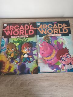 Arcade World Stage 1 and 2 English book