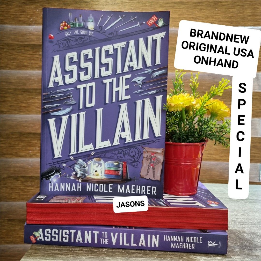 Assistant to the Villain BY HANNAH NICOLE MAEHRER, Hobbies & Toys