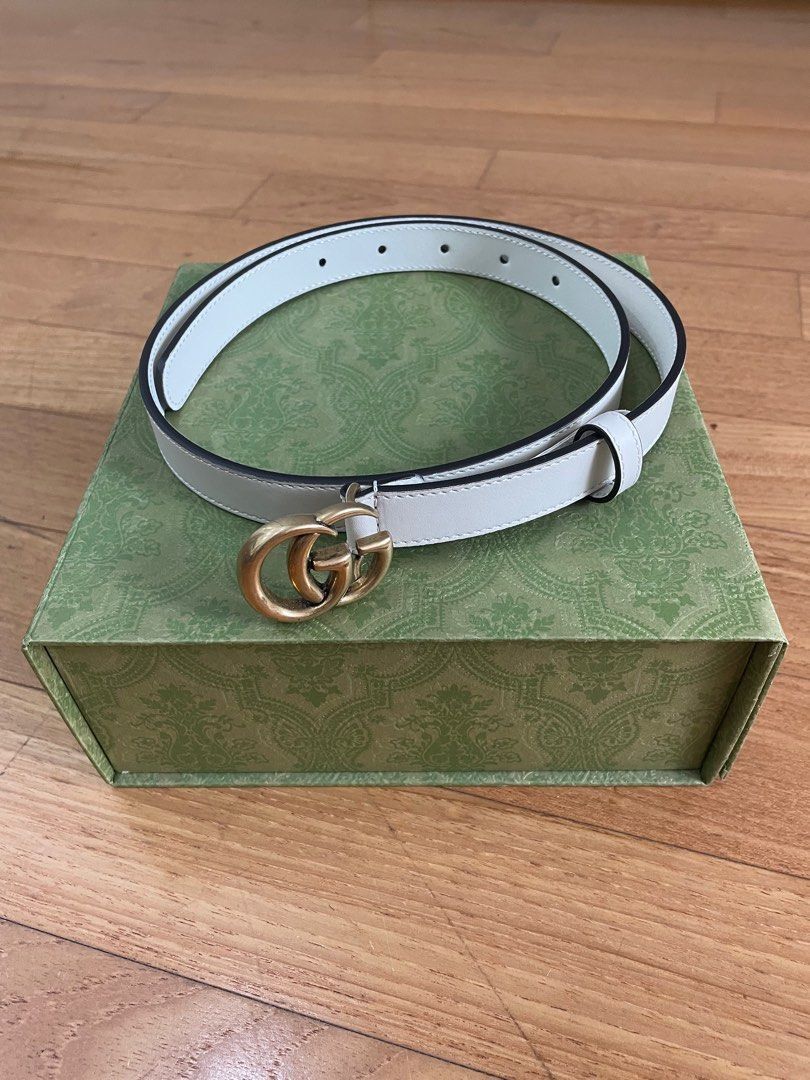 Gucci store belt cream
