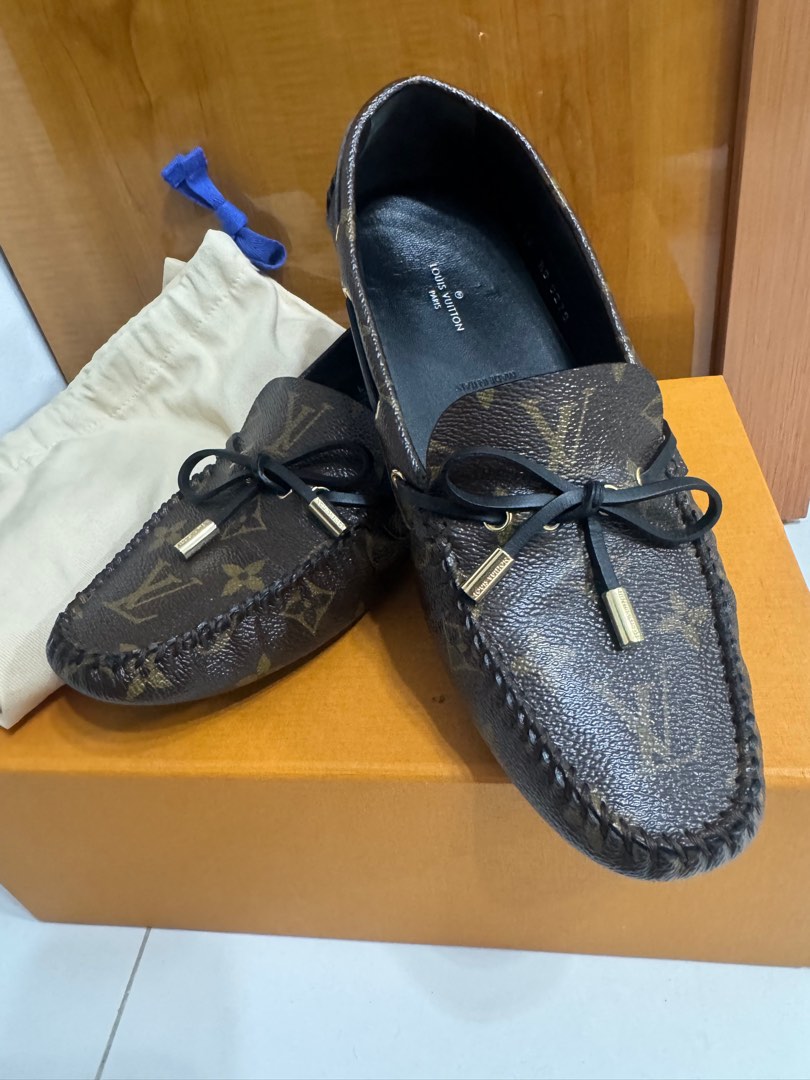 Louis Vuitton Men's Rare Moccasins Slippers Car Shoes