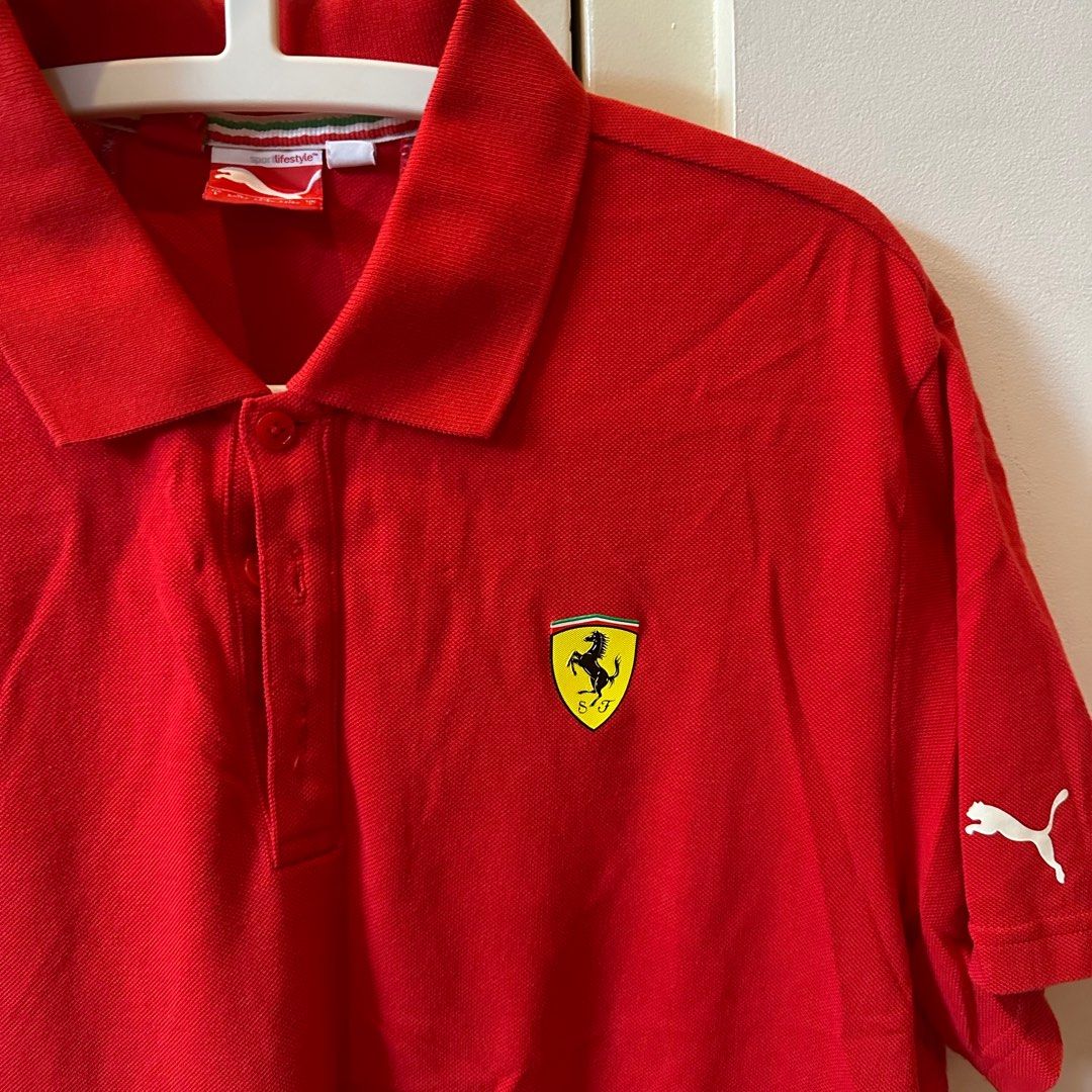 Puma ferrari polo t shirts store