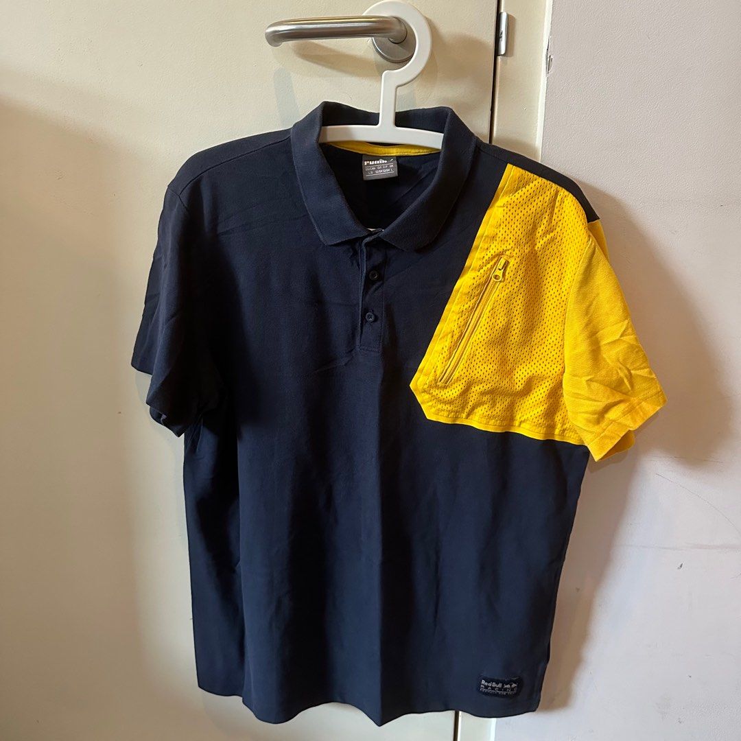 Red and blue puma shirt shop