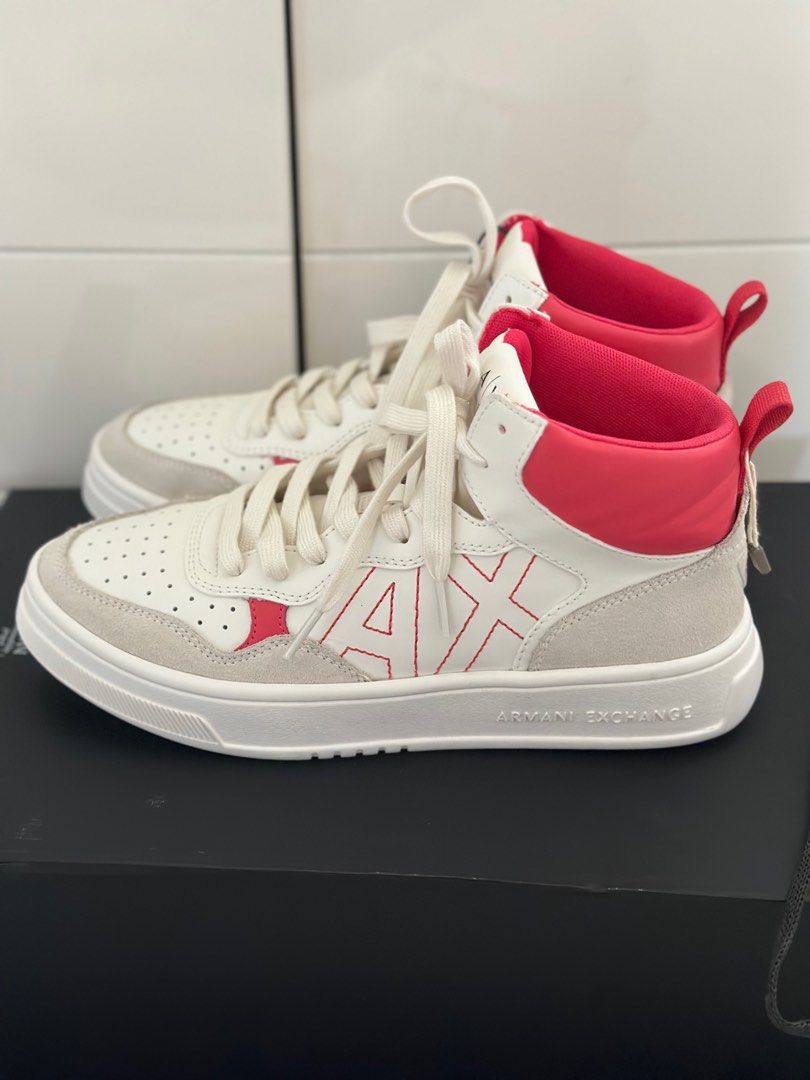 Off white color block sneakers hot sale