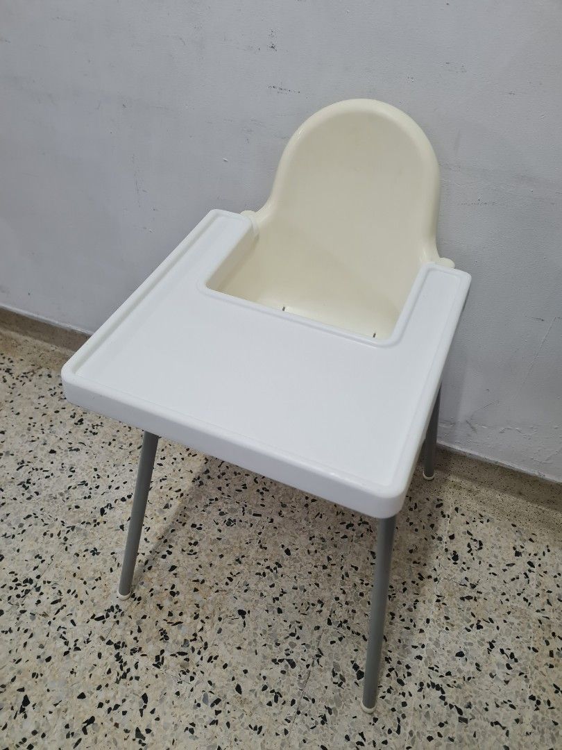 Baby chair ikea antilop with tray, Babies & Kids, Baby Nursery & Kids