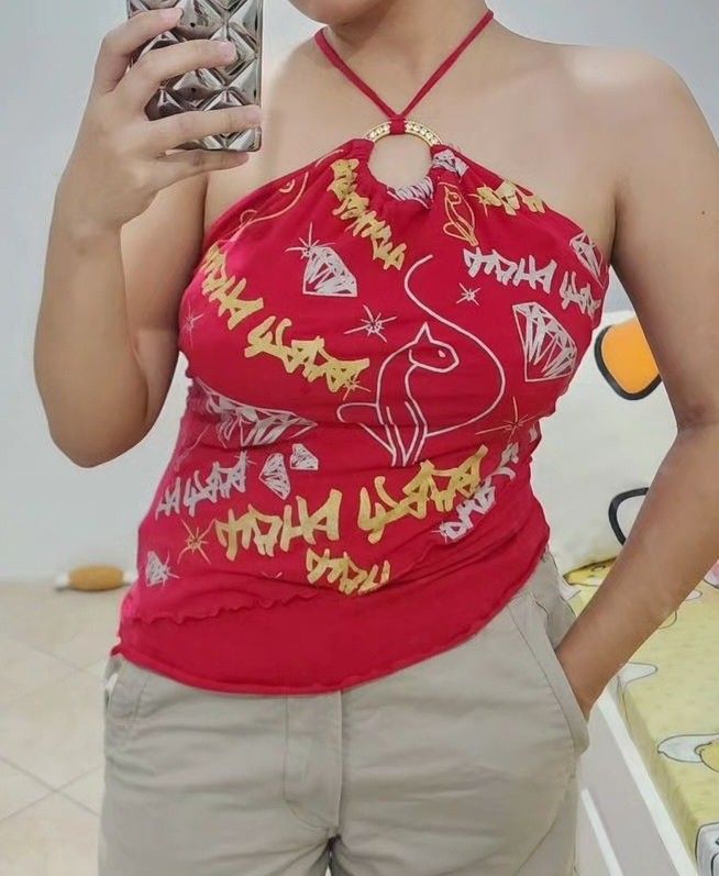 Baby phat halter top sales