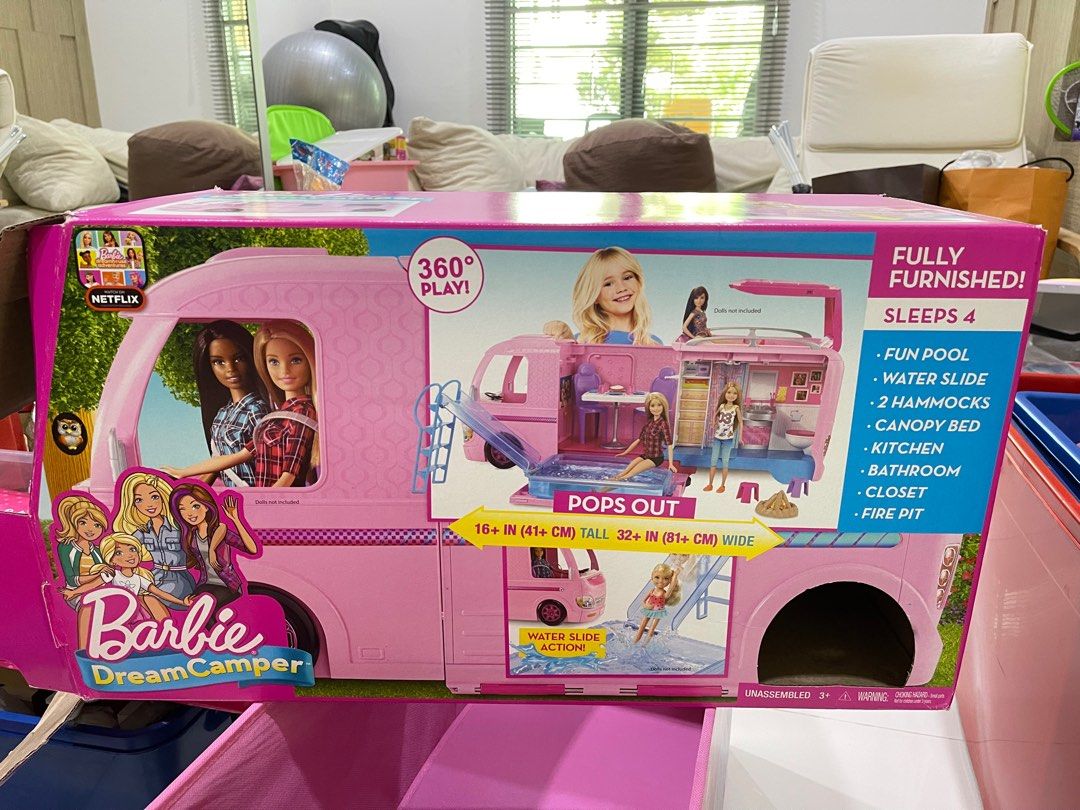 Barbie Dream Camper Vehicle Playset, Hobbies & Toys, Toys & Games on