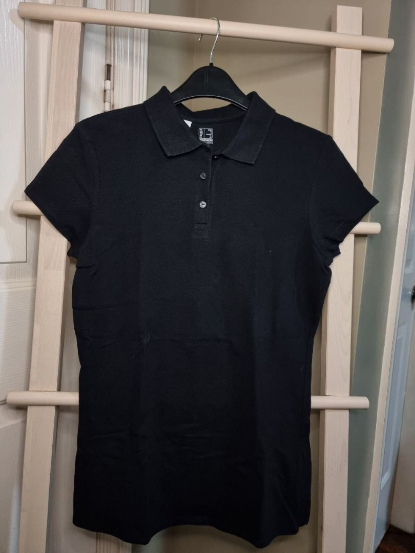 Polo all shop black decathlon