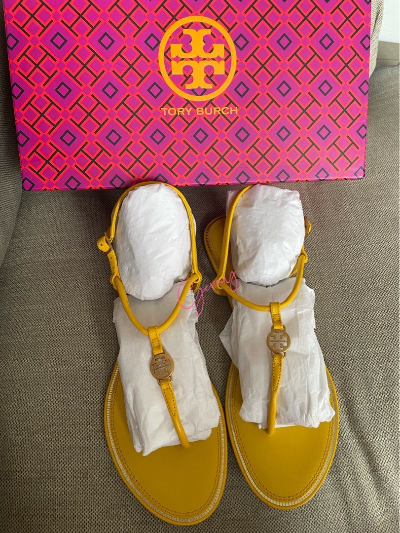 BN Tory Burch Emmy sandals Women s Fashion Footwear Sandals on Carousell