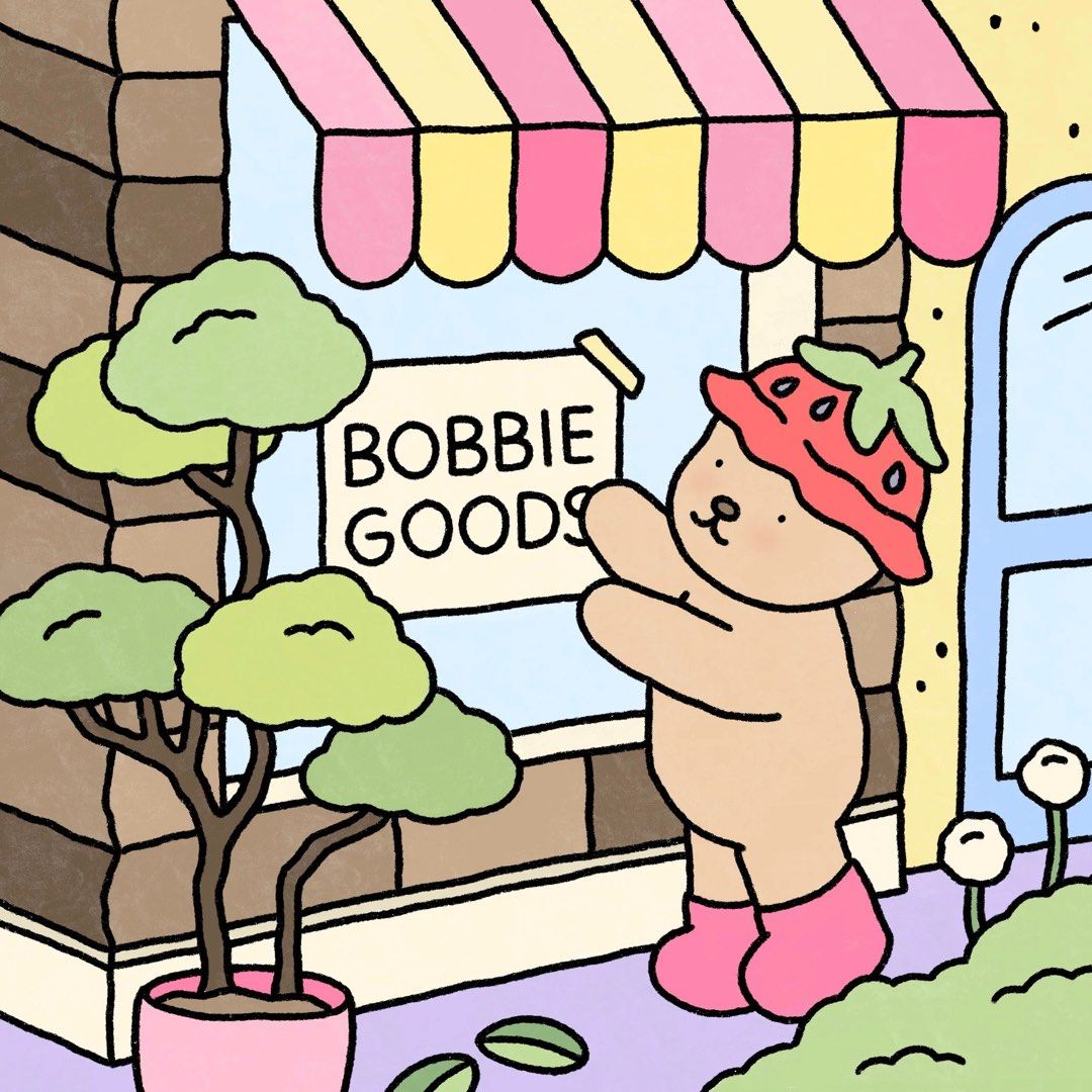 Bobbie Goods Coloring Book: Cute Coloring Books With 30+ Bobbiegoods Colouring  Pages For Kids, Teens, Adults, Beautiful And Exclusive Illustrations  A  Masterpieces, Amazing Gift For All Holiday by Ronald Rucker