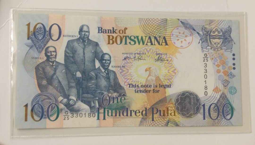 Botswana 100 Pula 2004, Hobbies & Toys, Memorabilia & Collectibles ...