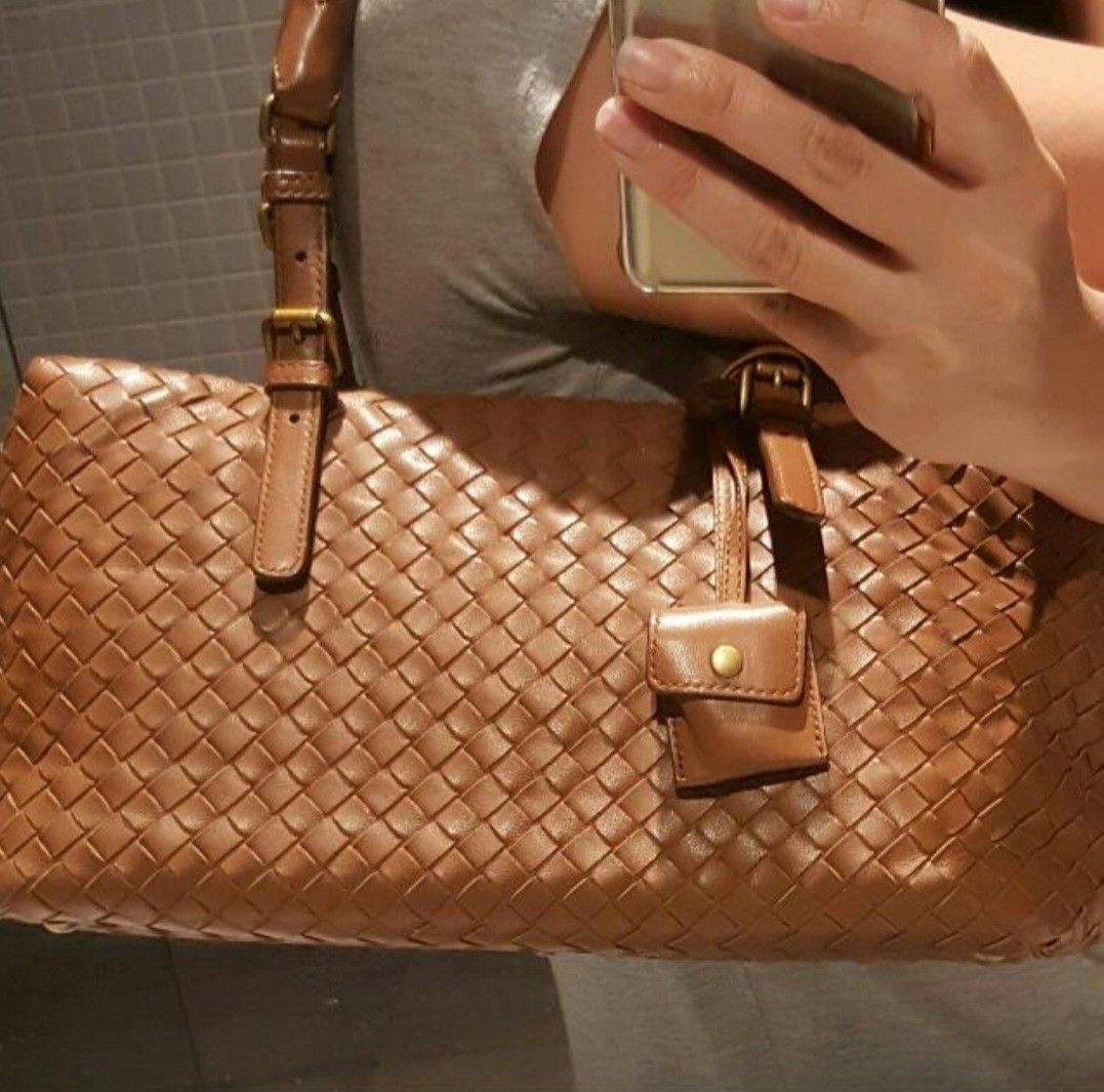 Bottega Mini Loop Camera bag, Luxury, Bags & Wallets on Carousell