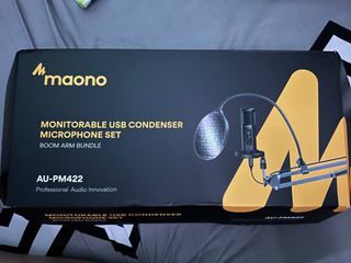 BRAND NEW Maono PM422 Professional USB Condenser Mic Cardioid Microphone w/ Touch Mute Button & Knob