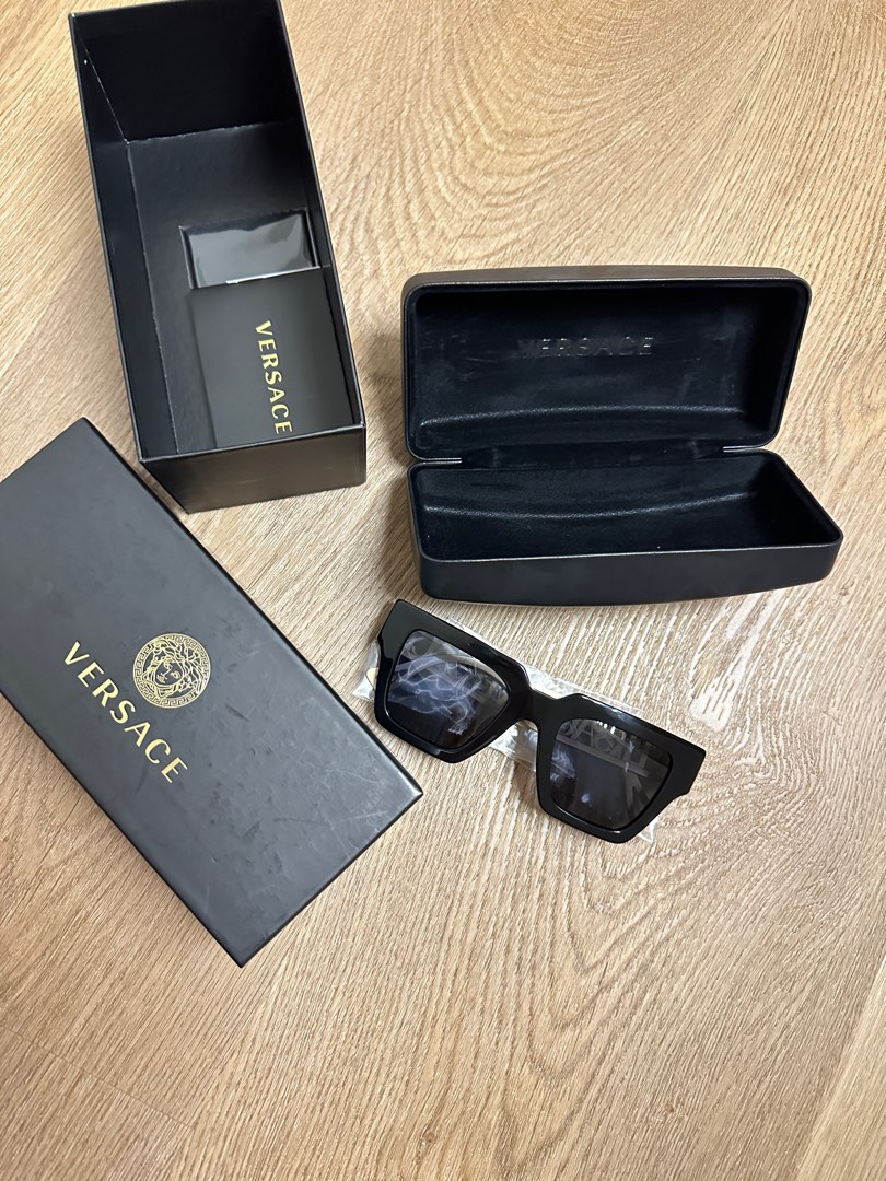 Versace Eyeglasses Frames VE 3272 108 52-16-140 Dark Havana Made in It -  classypw.com