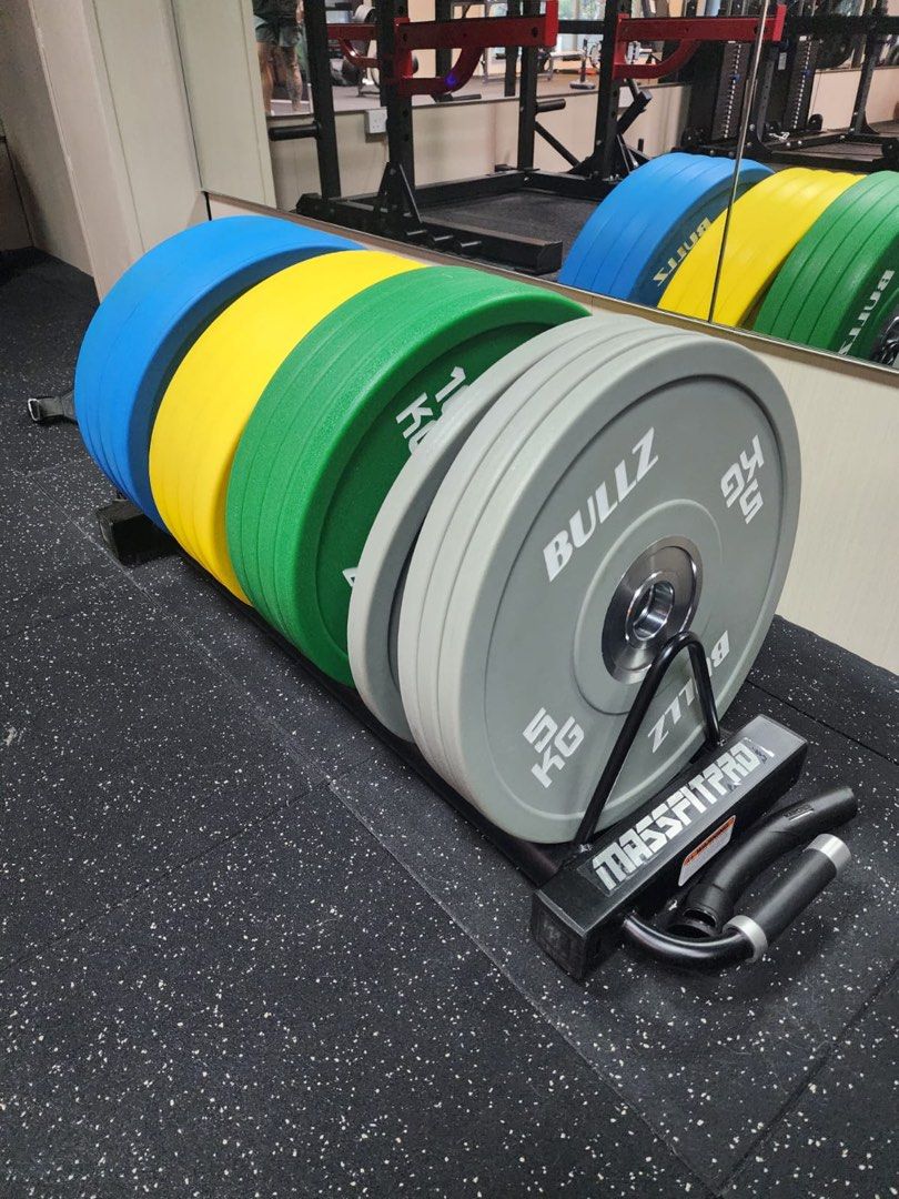 Bullz CPU Bumper Plates, Squat Rack Plates, Sports Equipment, Exercise