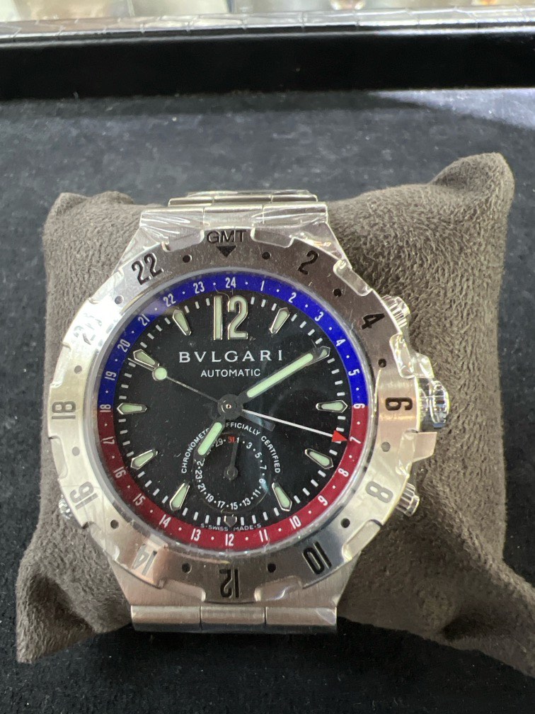 Bvlgari gmt watch hotsell
