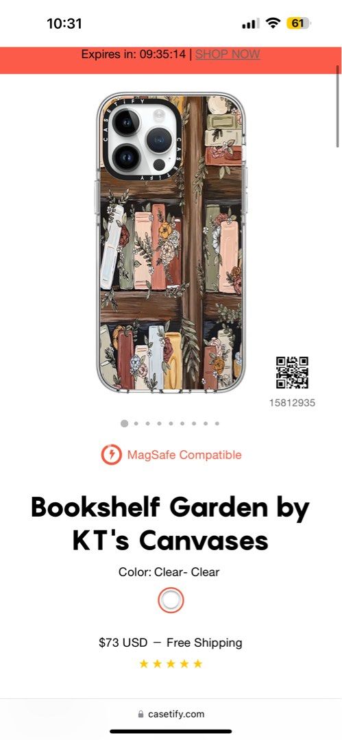CASETiFY 14 pro max bookshelf garden, Mobile Phones & Gadgets, Mobile ...