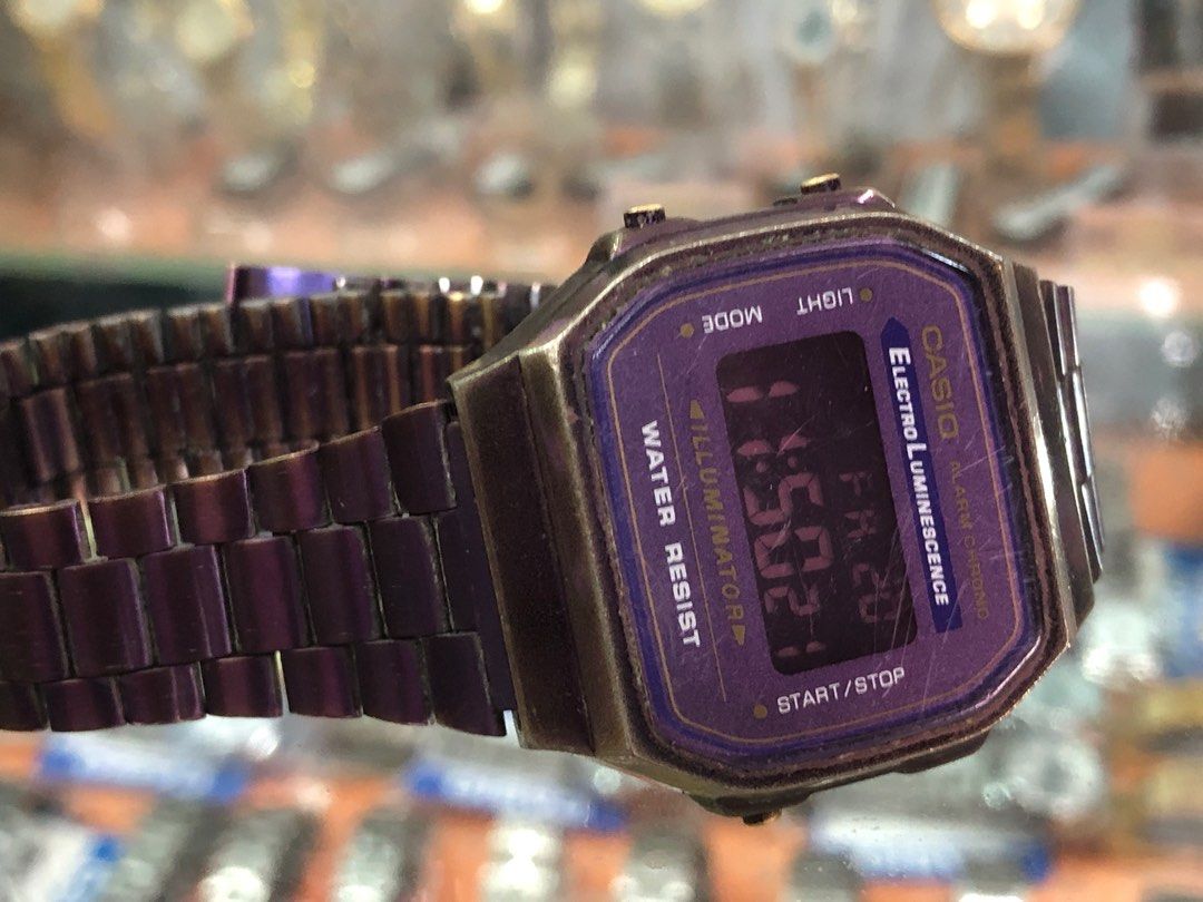Casio A168WE working, Men's Fashion, Watches & Accessories, Watches on ...