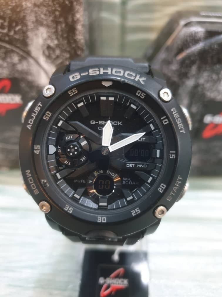 G shock carbon shop core guard black