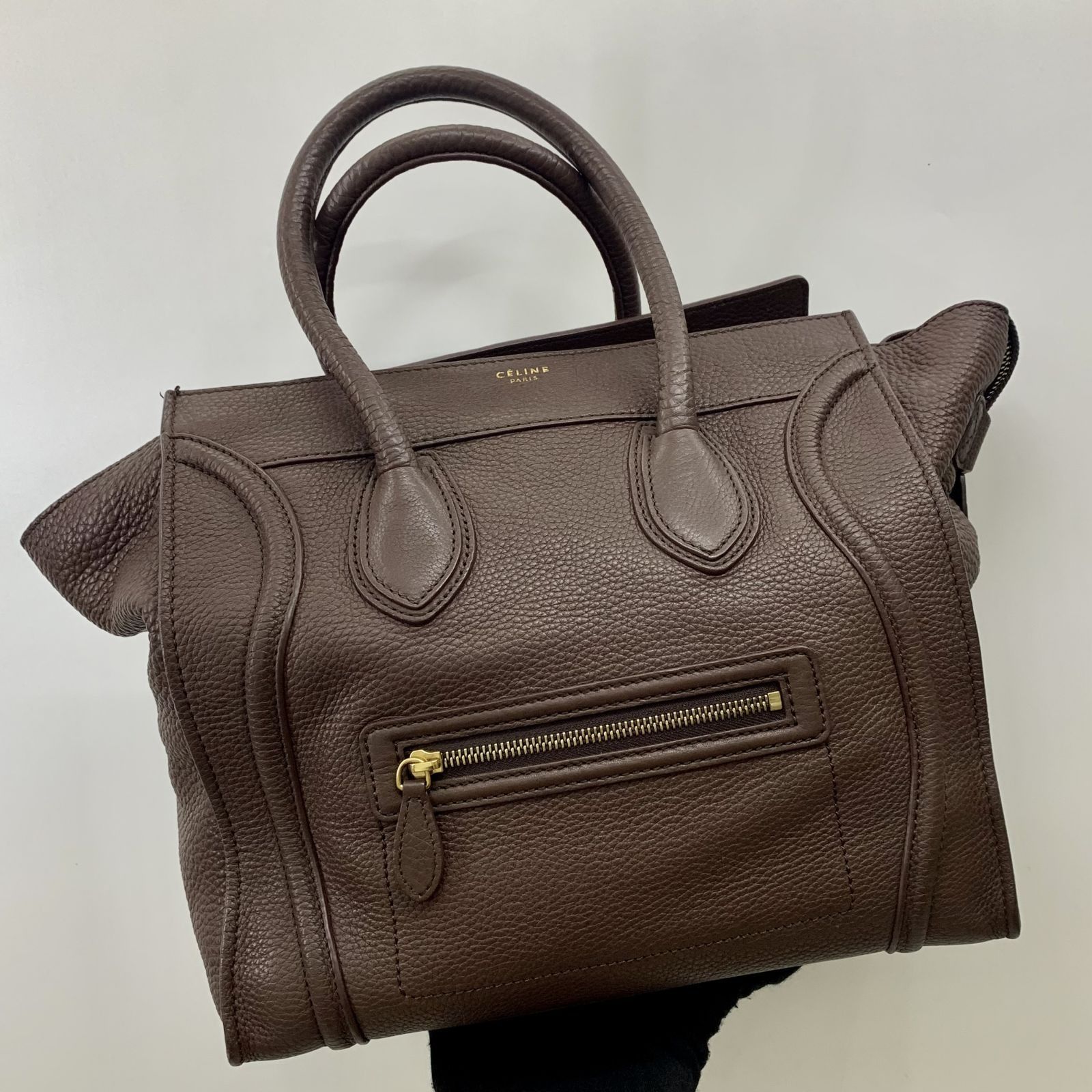 Celine micro shop luggage tote