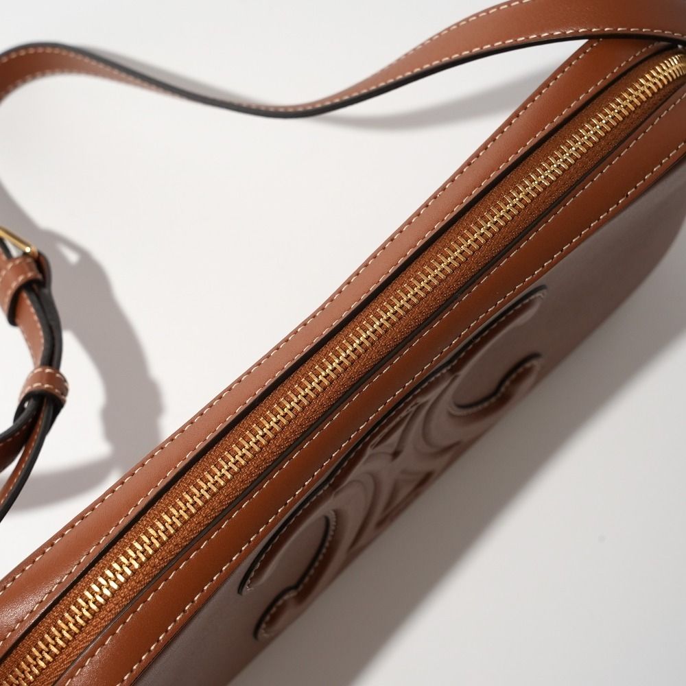 Celine Cuir Triomphe Mini Camera Shoulder Bag, Luxury, Bags & Wallets