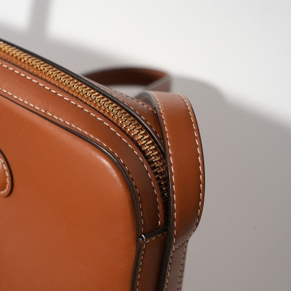 Celine Cuir Triomphe Mini Camera Shoulder Bag, Luxury, Bags & Wallets