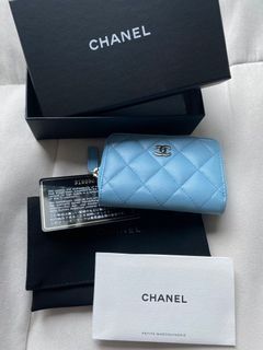 Shop CHANEL Zipped Coin Purse (AP3402 B12928 10601) by Stay-Gold.Japan