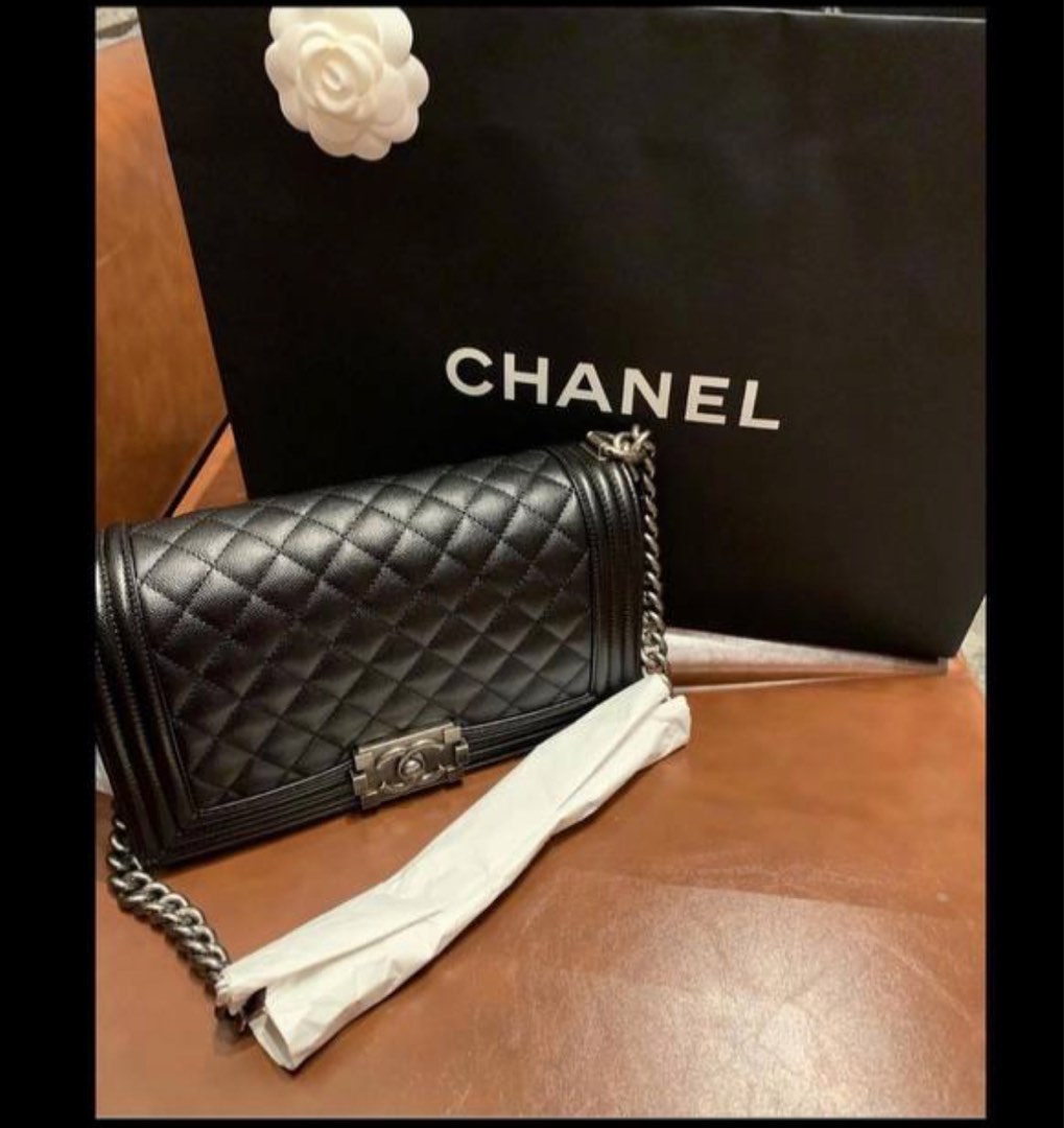 Chanel boy bags, Luxury, Bags & Wallets on Carousell