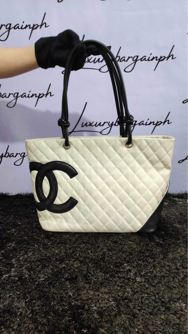 Chanel Cambon with Entrupy Certificate of Authenticity Luxury Bags