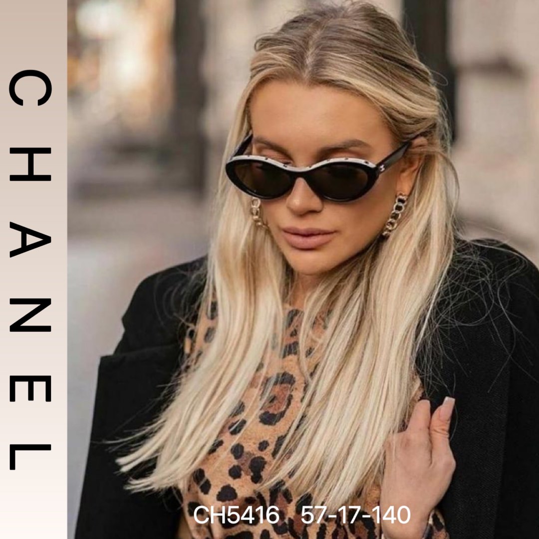 Sunglasses: Oval Sunglasses, acetate — Fashion | CHANEL