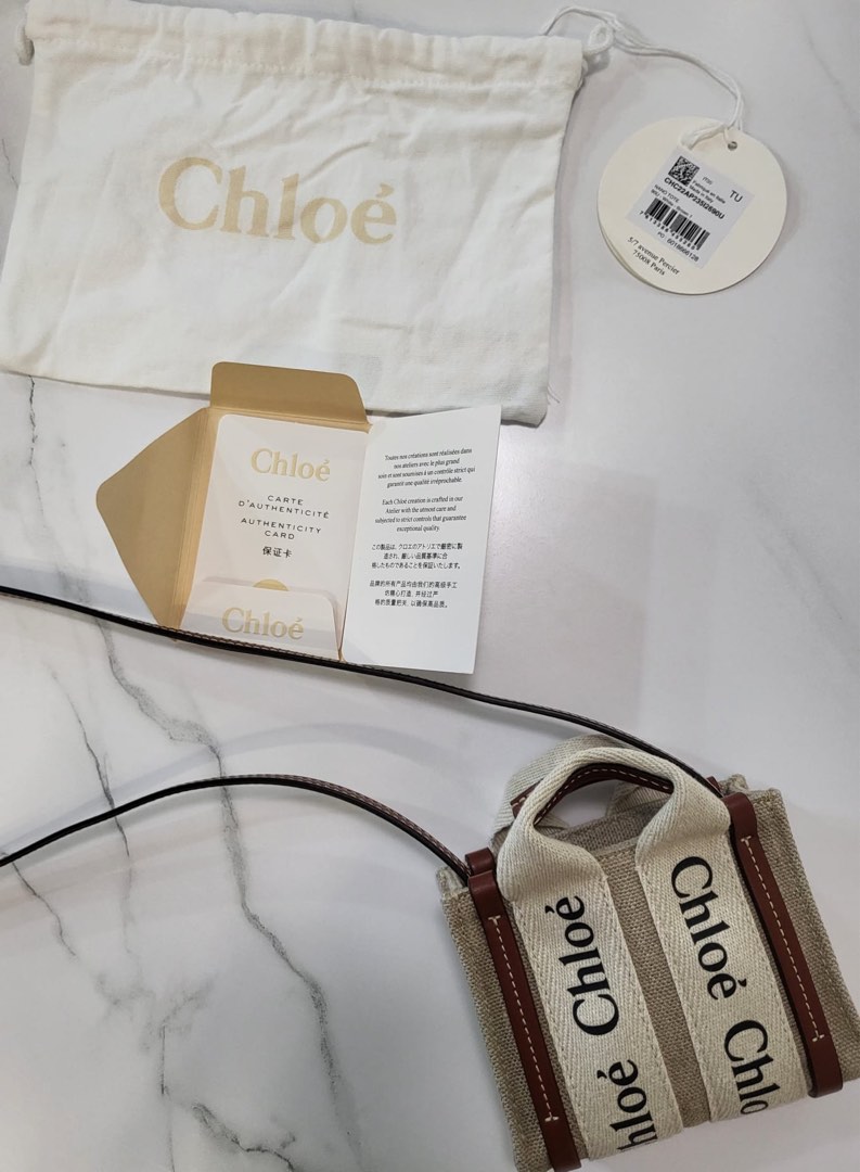 Chloe mini bag full set new, 女裝, 手袋及銀包, Tote Bags - Carousell